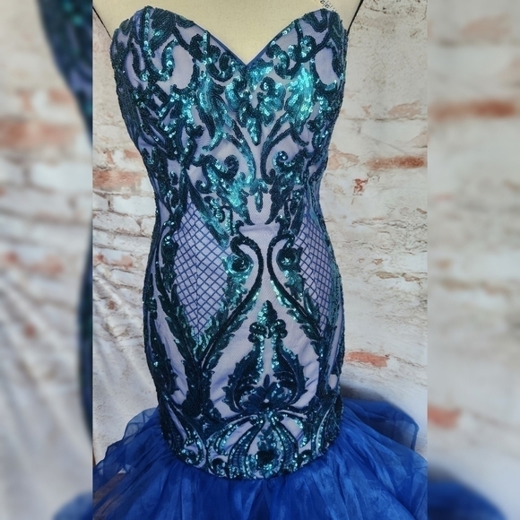 Tiffany Design Dress Sz 6 - Picture 3 of 8